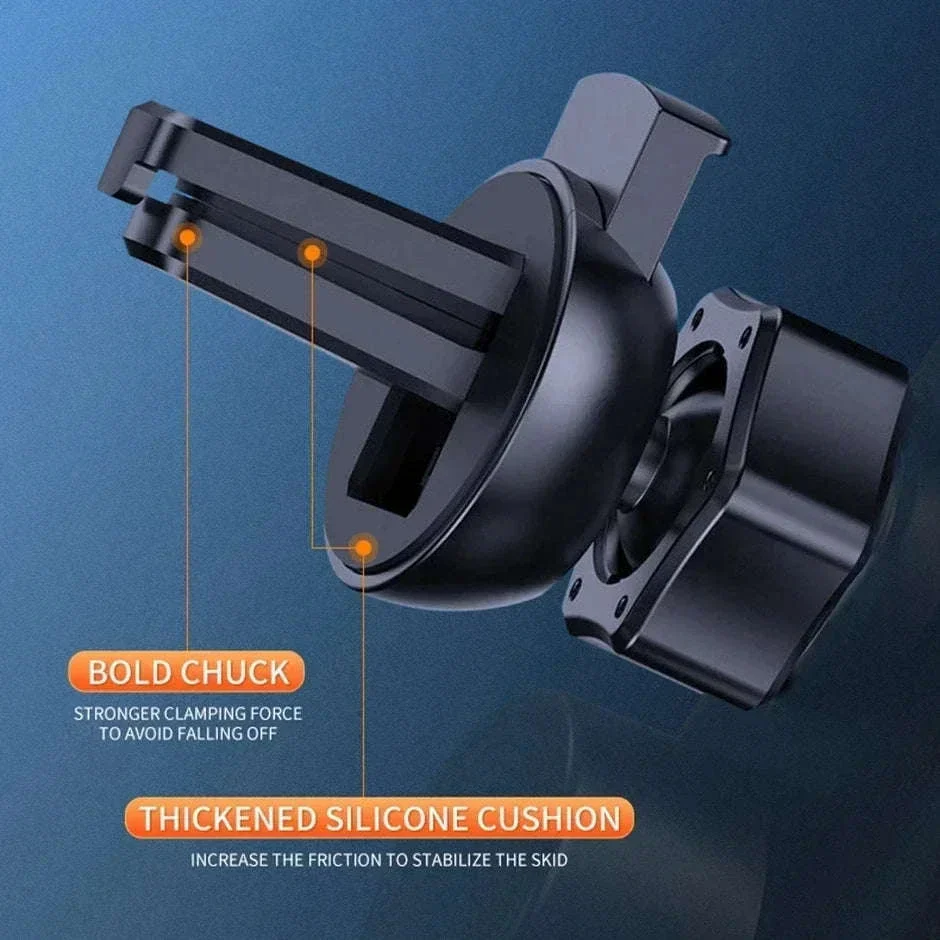 15W Car Magnetic Wireless Charger with Fast Charging Mount - Image 4