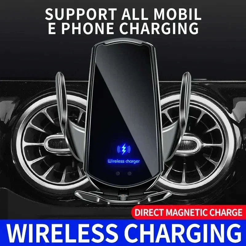 15W Car Magnetic Wireless Charger with Fast Charging Mount - Image 5