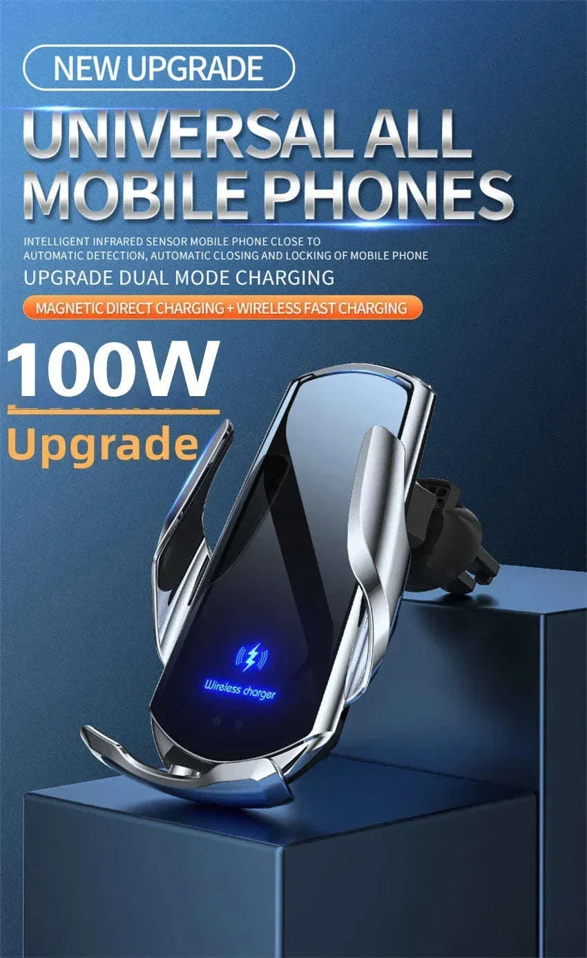 15W Car Magnetic Wireless Charger with Fast Charging Mount - Image 8