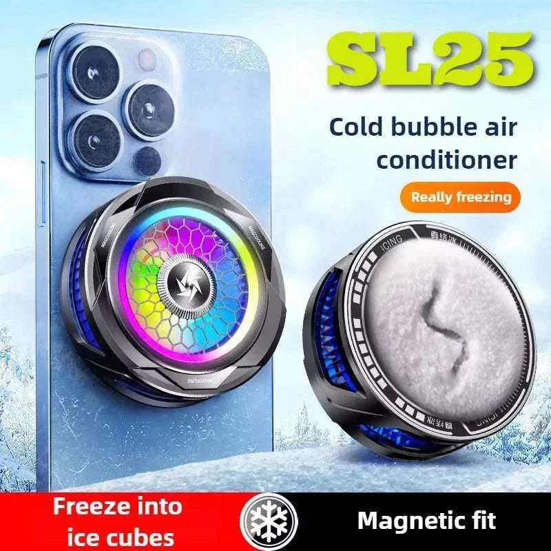 SL25 15W Magnetic Back-Clip Phone Cooling Radiator