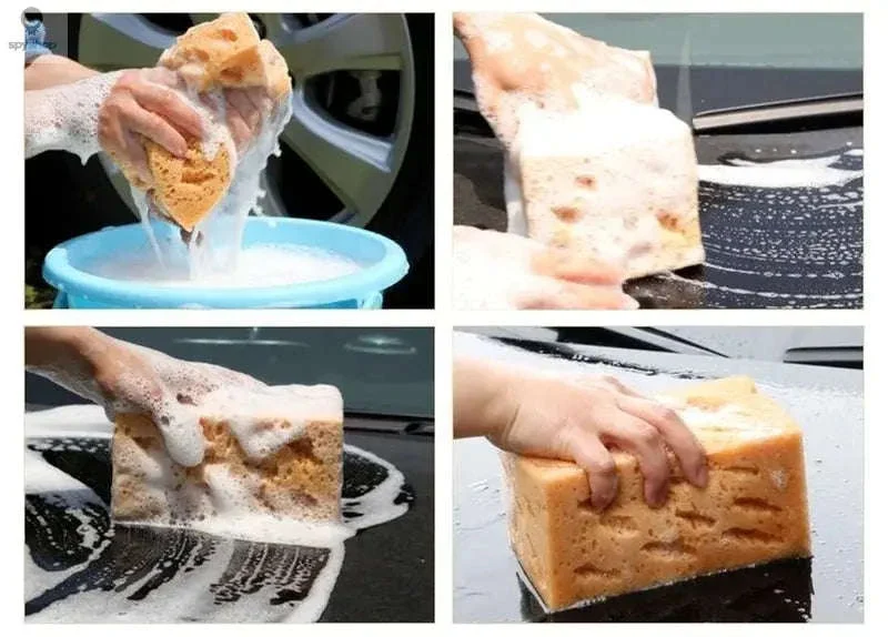 Car Wash Sponge Block with Honeycomb Design for Gentle Cleaning - Image 10
