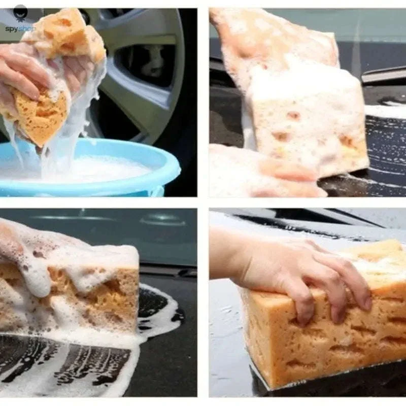 Car Wash Sponge Block with Honeycomb Design for Gentle Cleaning - Image 5