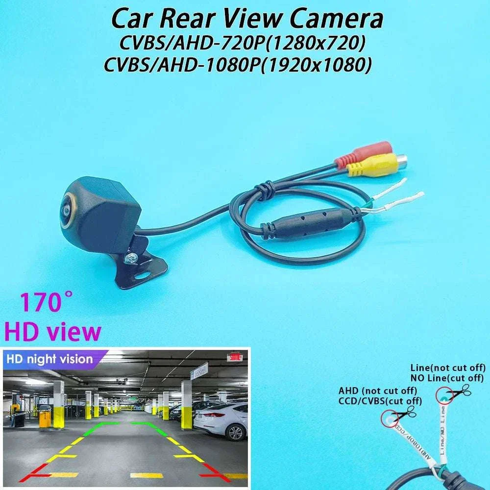 1080P AHD Rear View Camera 170° for Jeep Renegade Fiat Tipo 2015–2019 - Image 5