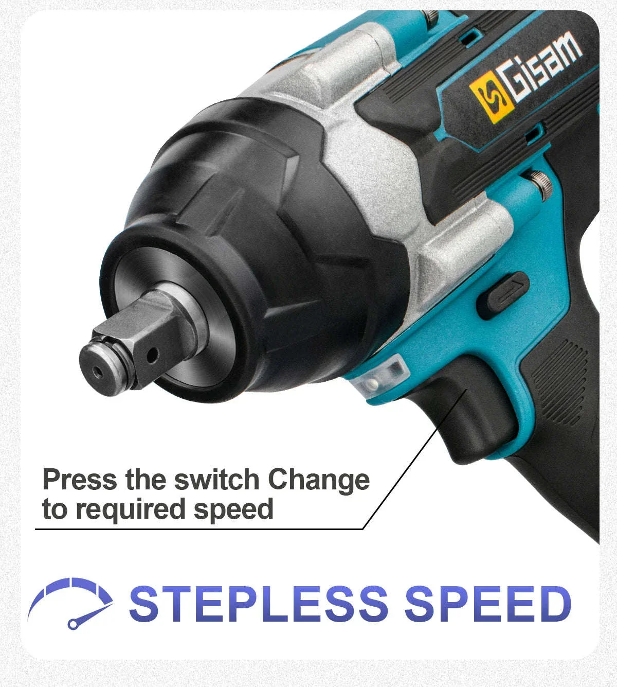 1800N.M Brushless Impact Wrench for 18V Makita Batteries - Image 15