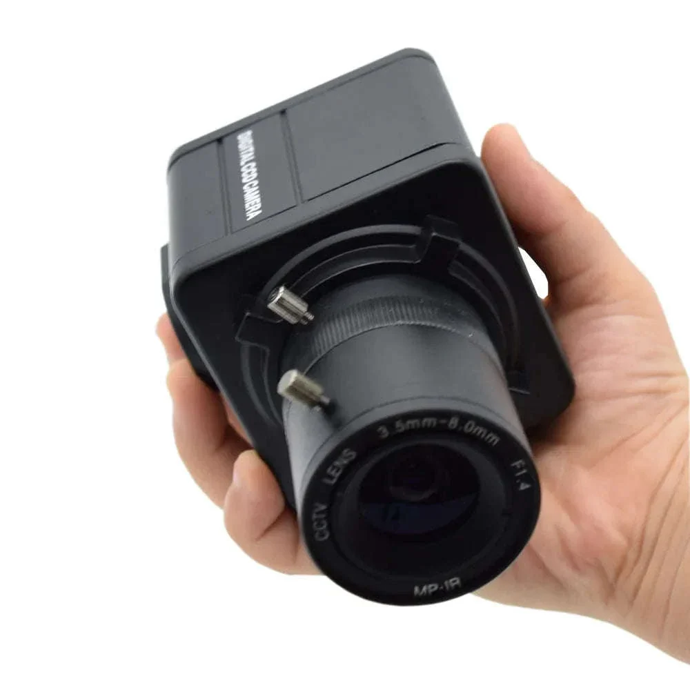 4K 8MP USB Camera with 5-50mm Zoom Lens for Motion Capture - Image 2