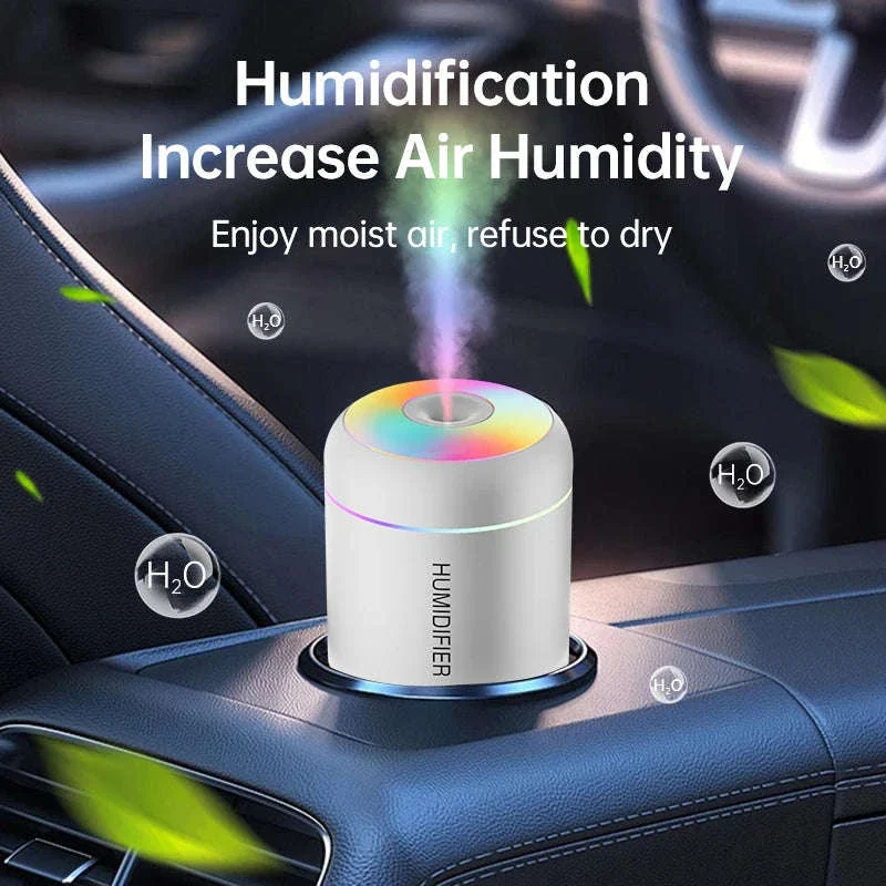 Mini Air Humidifier USB Aroma Diffuser for Dry Spaces - Image 3