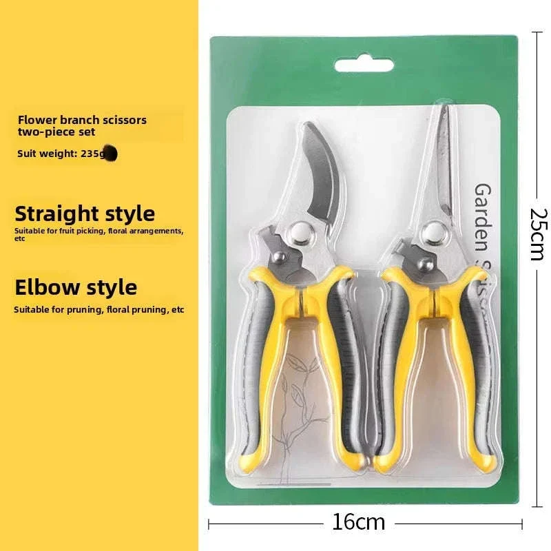 190mm Straight Head Pruning Shears for Precise Bonsai Trimming - Image 10