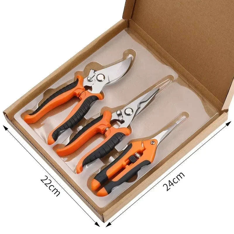 190mm Straight Head Pruning Shears for Precise Bonsai Trimming - Image 9