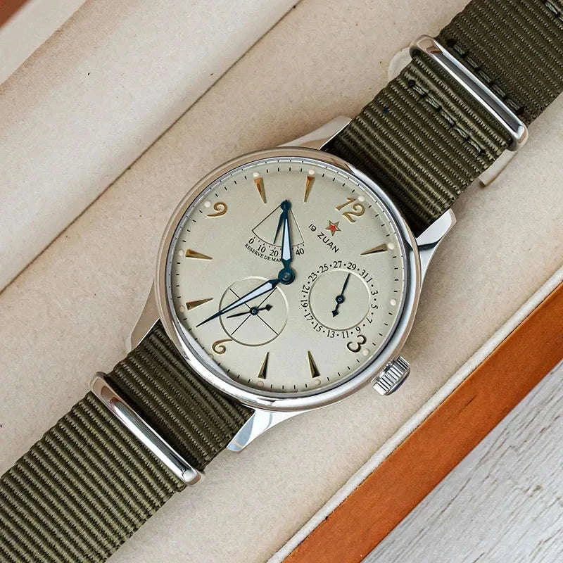 1963 Retro Pilot Men’s Automatic Watch 40mm, Sapphire Crystal, 5Bar - Image 12