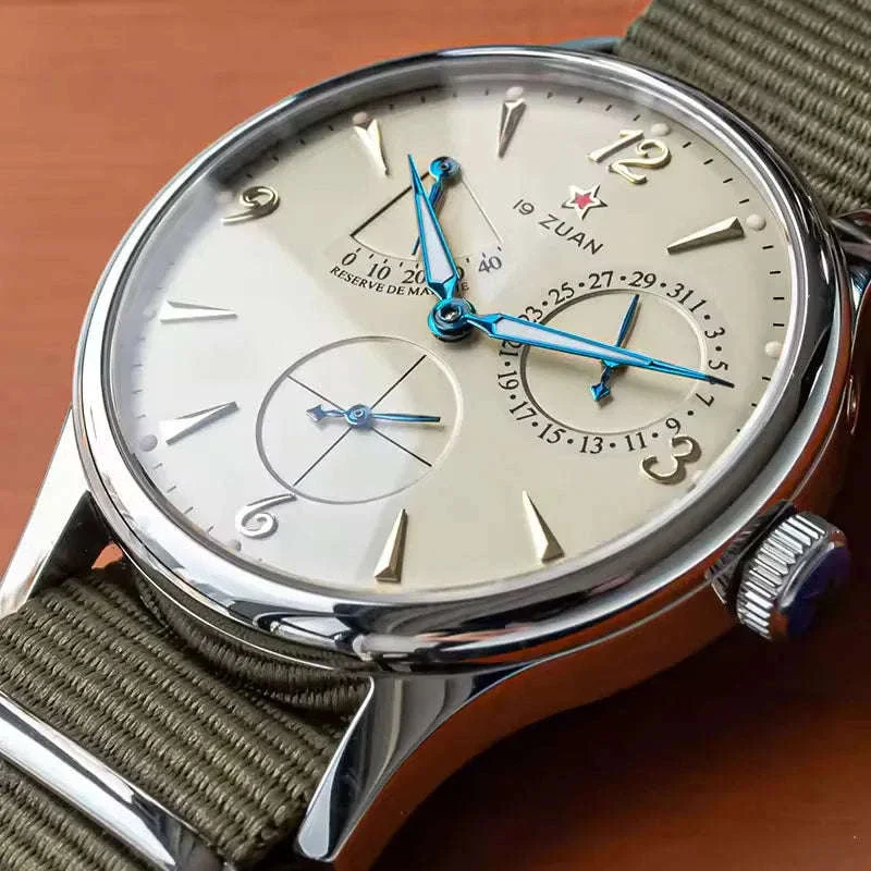 1963 Retro Pilot Men’s Automatic Watch 40mm, Sapphire Crystal, 5Bar - Image 2