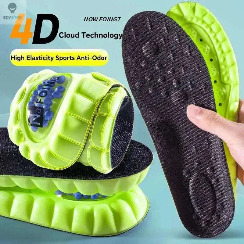 4D Cloud Sport Insoles for All-Day Cushioning and Support - Image 2