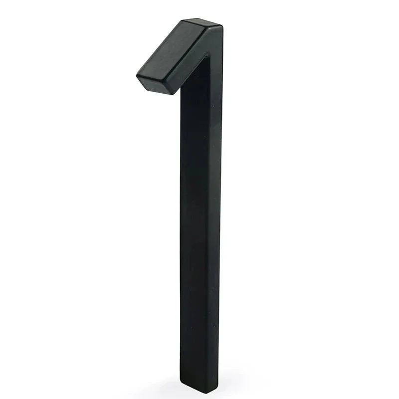 Floating House Number Sign with Modern 3D Wall Mount Design - Image 10
