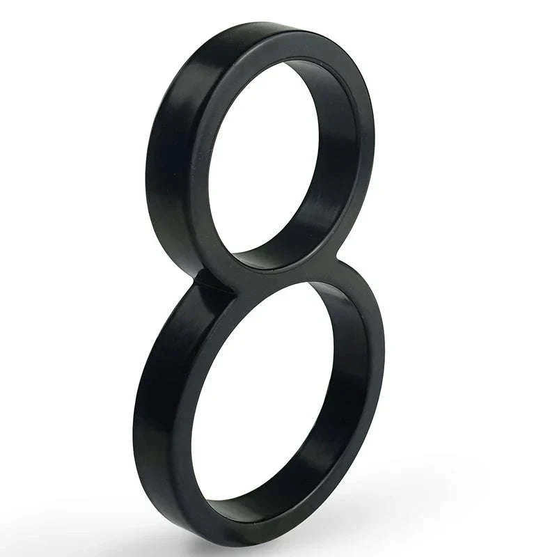 Floating House Number Sign with Modern 3D Wall Mount Design - Image 12