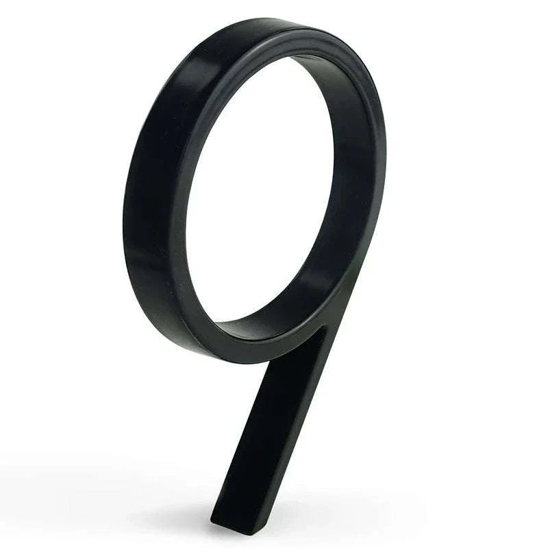 Floating House Number Sign with Modern 3D Wall Mount Design - Image 13