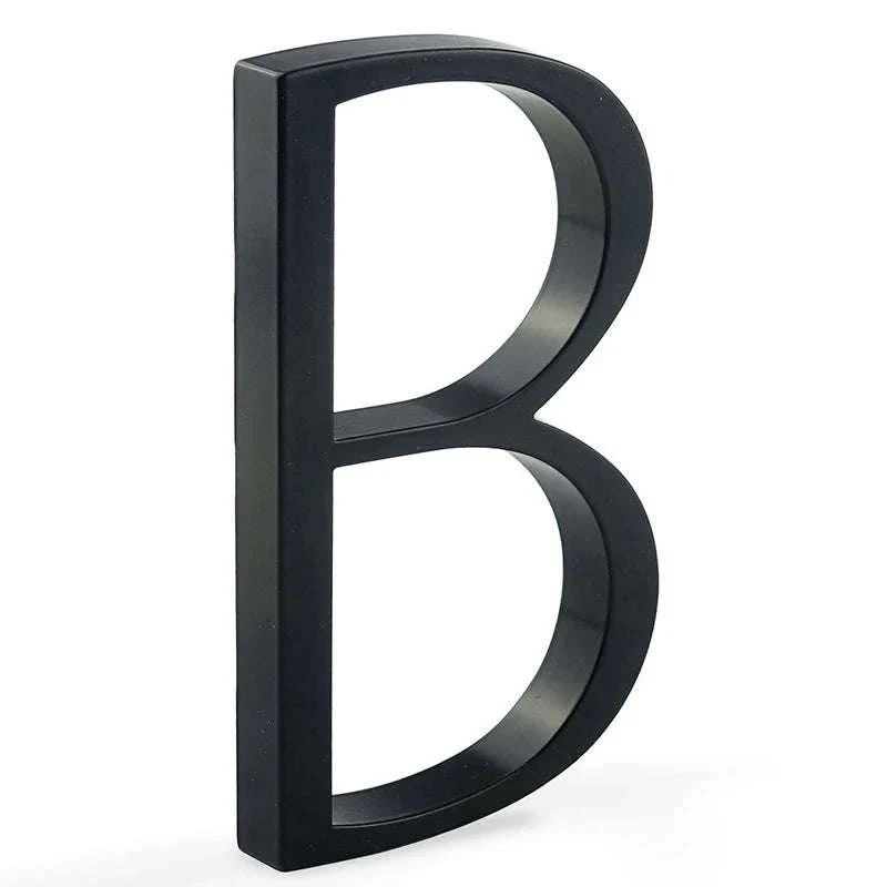 Floating House Number Sign with Modern 3D Wall Mount Design - Image 14