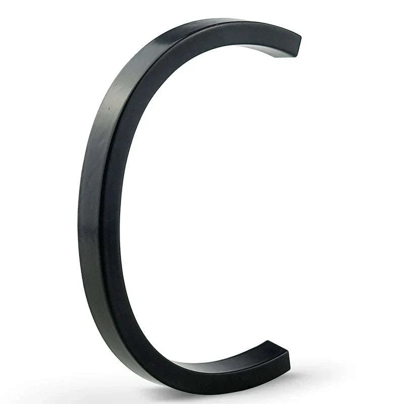Floating House Number Sign with Modern 3D Wall Mount Design - Image 15