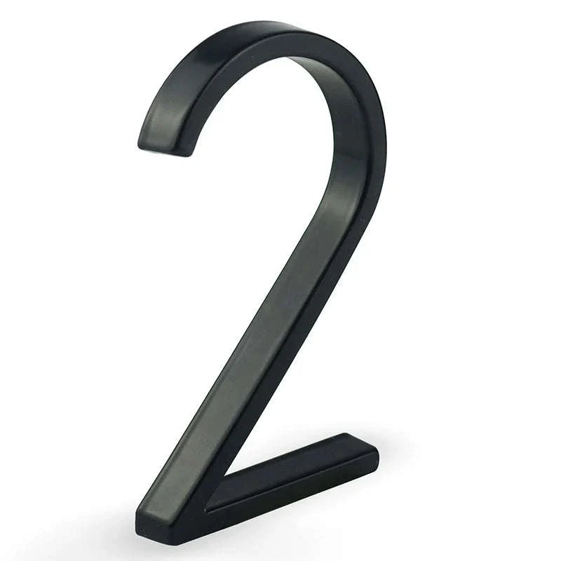Floating House Number Sign with Modern 3D Wall Mount Design - Image 18