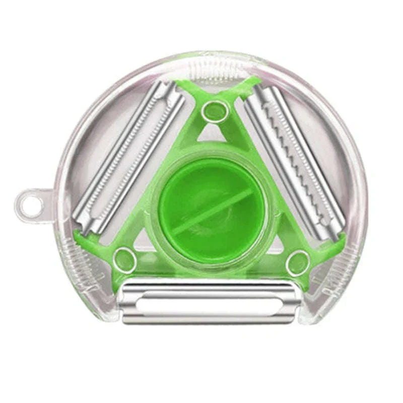 3-in-1 Magic Trio Peeler Set for Faster Fruit and Veg Prep - Image 8