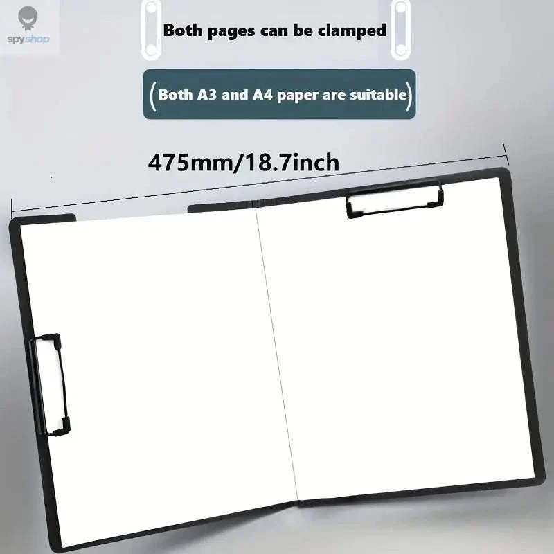 A4 File Folder Clipboard Organizer for Neat Document Control - Image 6