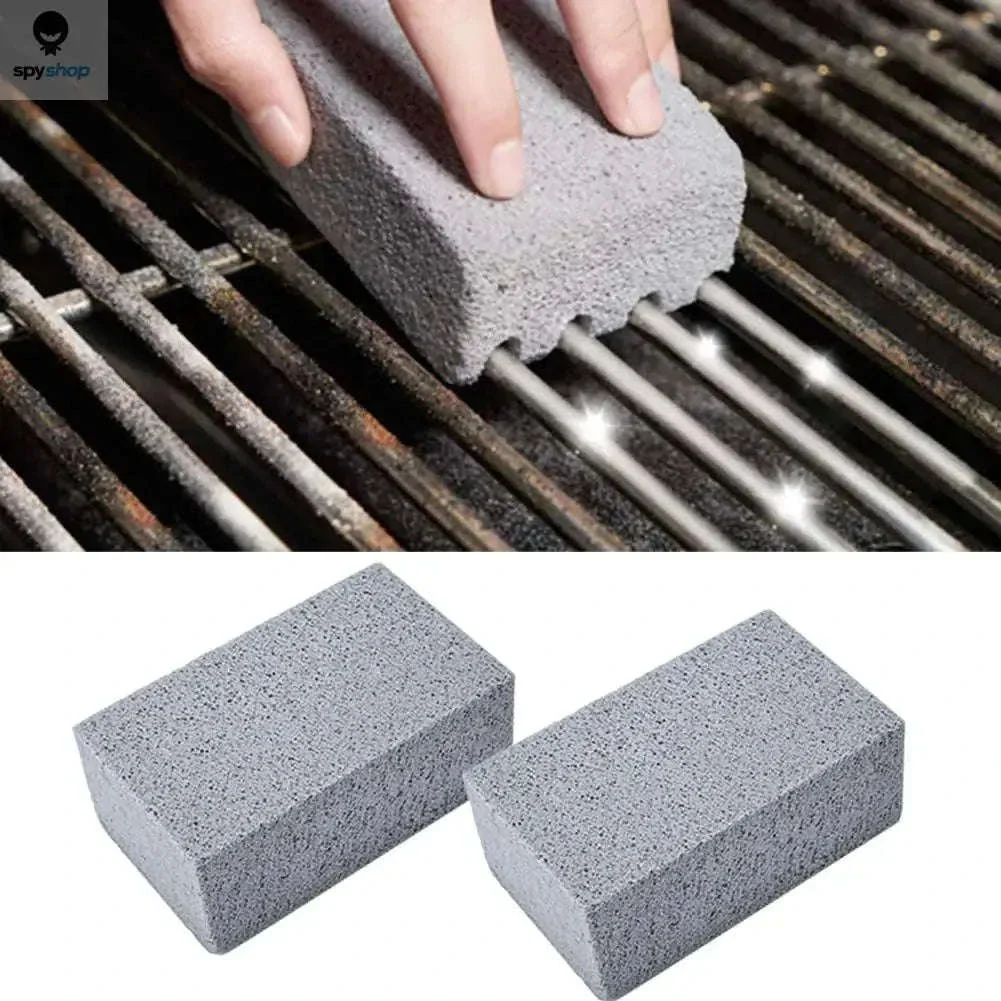 BBQ Grill Cleaning Brush with Pumice Block for Easy Cleanup - Image 2