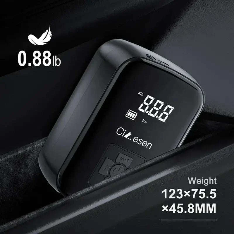150PSI Wireless Tire Inflator Portable Air Pump for Car & Bike - Image 3