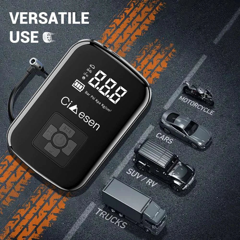 150PSI Wireless Tire Inflator Portable Air Pump for Car & Bike - Image 5