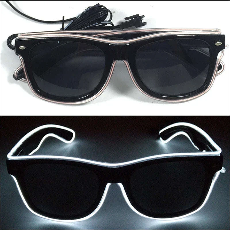 Light Up LED Glow Sunglasses for Parties and Raves - Image 100