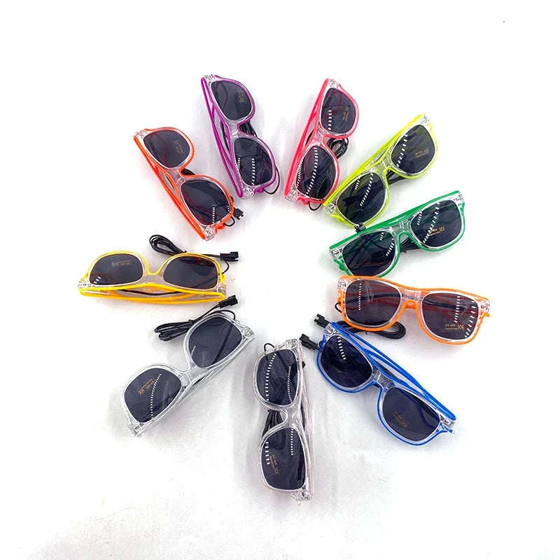 Light Up LED Glow Sunglasses for Parties and Raves - Image 11