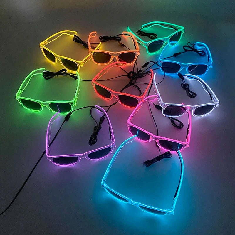 Light Up LED Glow Sunglasses for Parties and Raves - Image 12