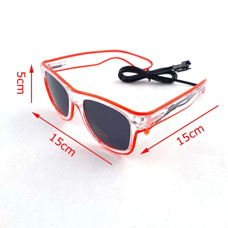 Light Up LED Glow Sunglasses for Parties and Raves - Image 13