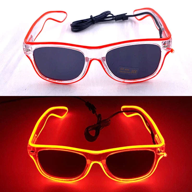 Light Up LED Glow Sunglasses for Parties and Raves - Image 23