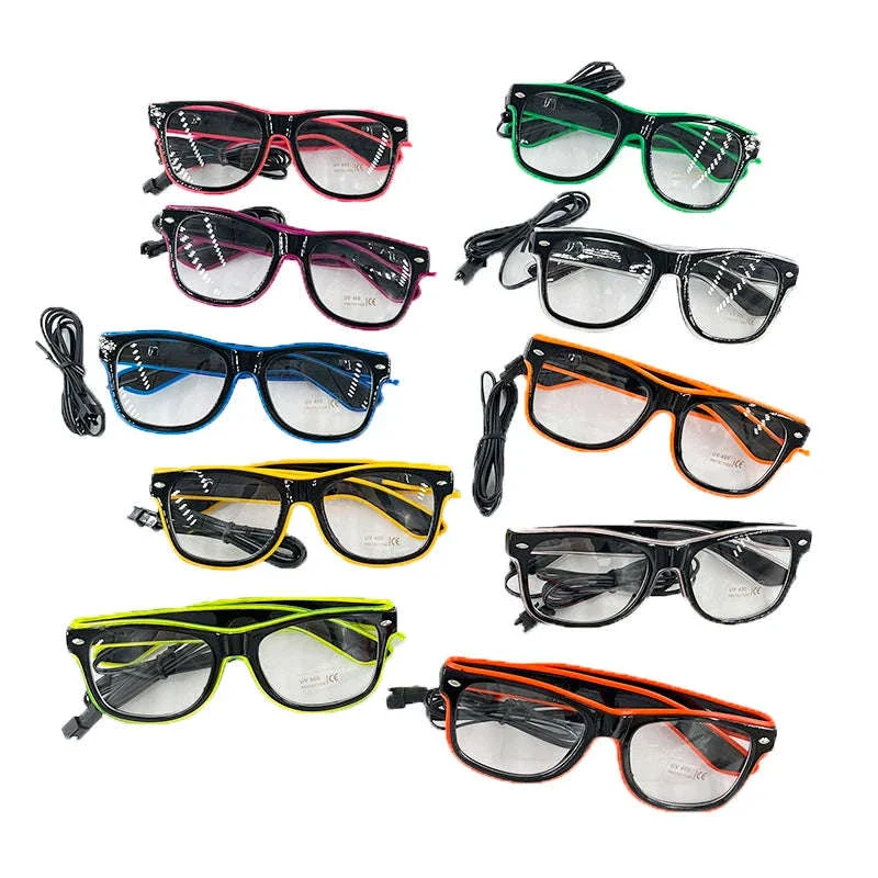 Light Up LED Glow Sunglasses for Parties and Raves - Image 29