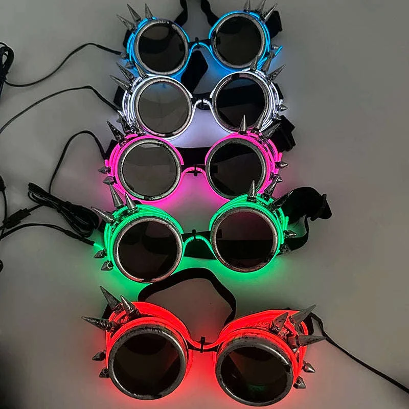 Light Up LED Glow Sunglasses for Parties and Raves - Image 39