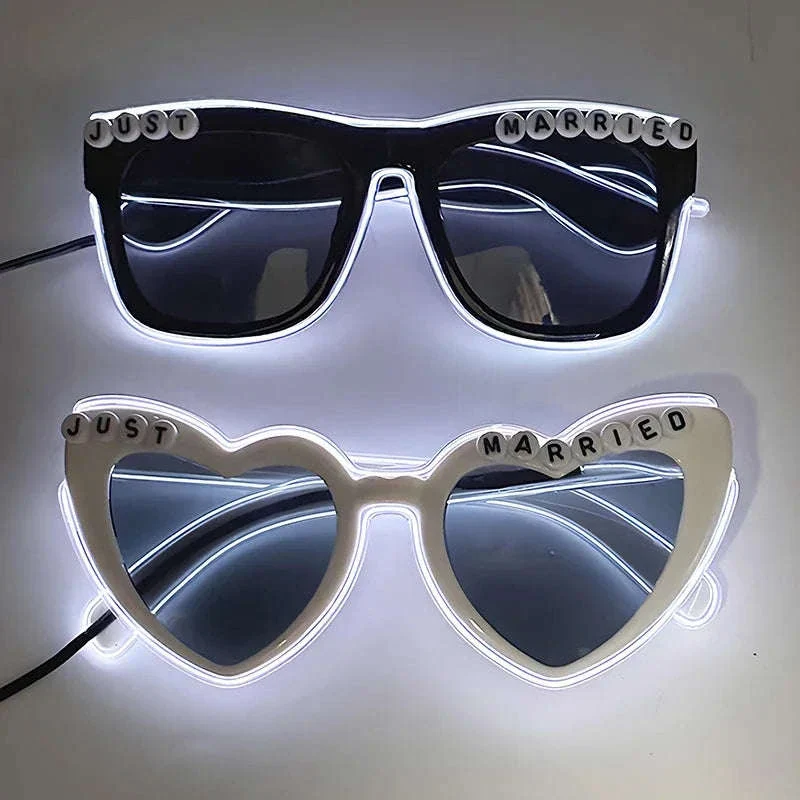 Light Up LED Glow Sunglasses for Parties and Raves - Image 4