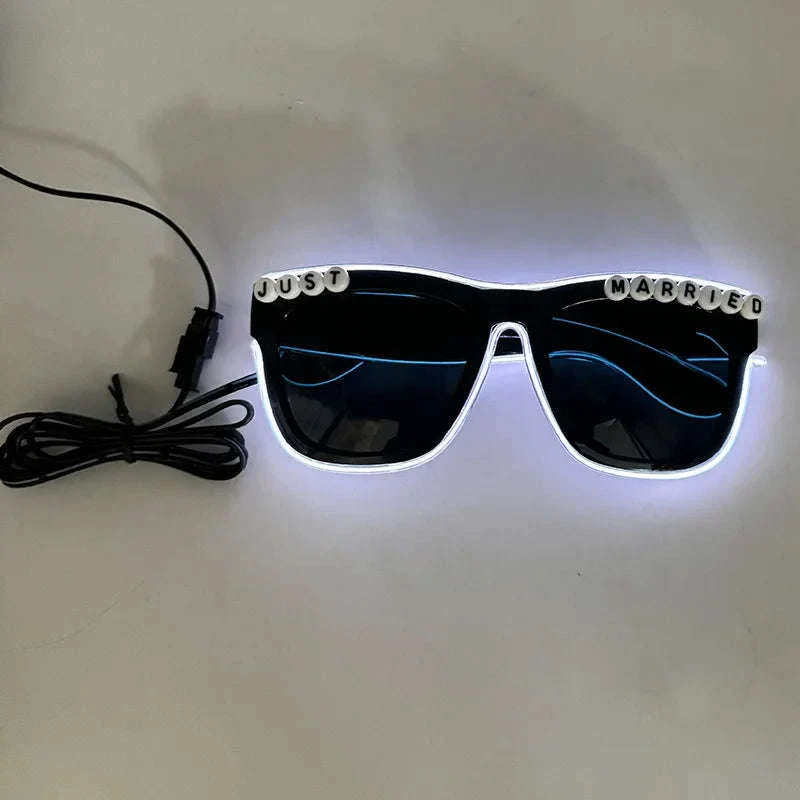 Light Up LED Glow Sunglasses for Parties and Raves - Image 56