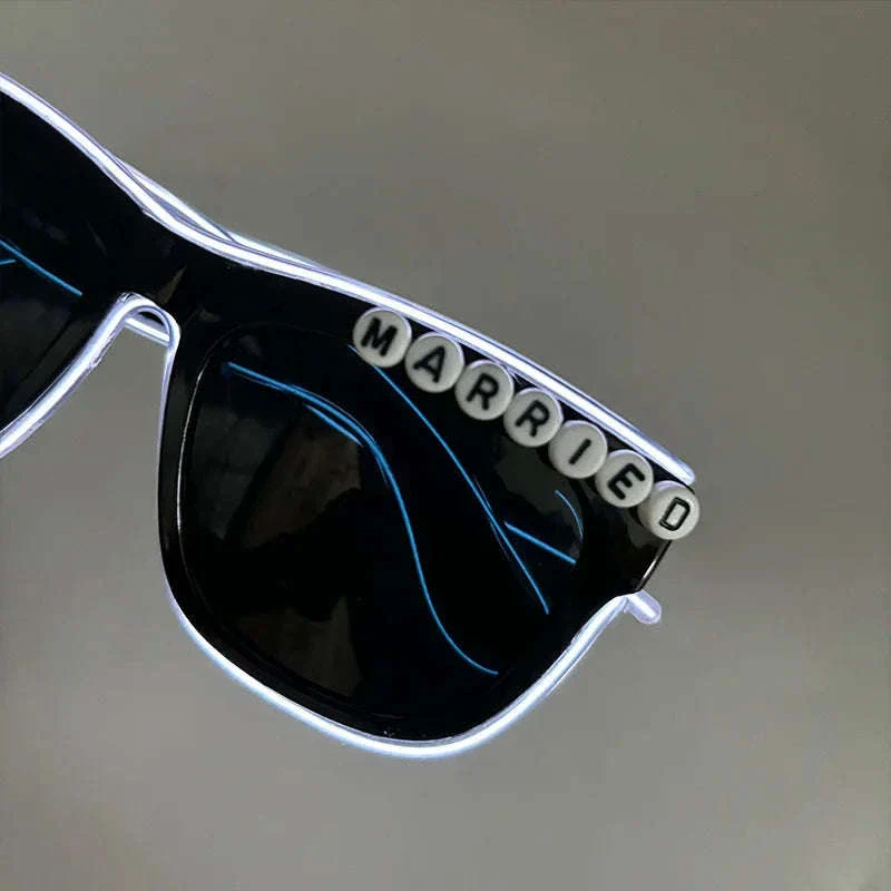 Light Up LED Glow Sunglasses for Parties and Raves - Image 57