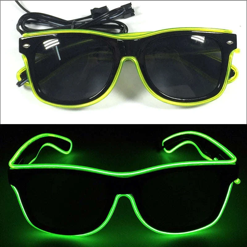 Light Up LED Glow Sunglasses for Parties and Raves - Image 61