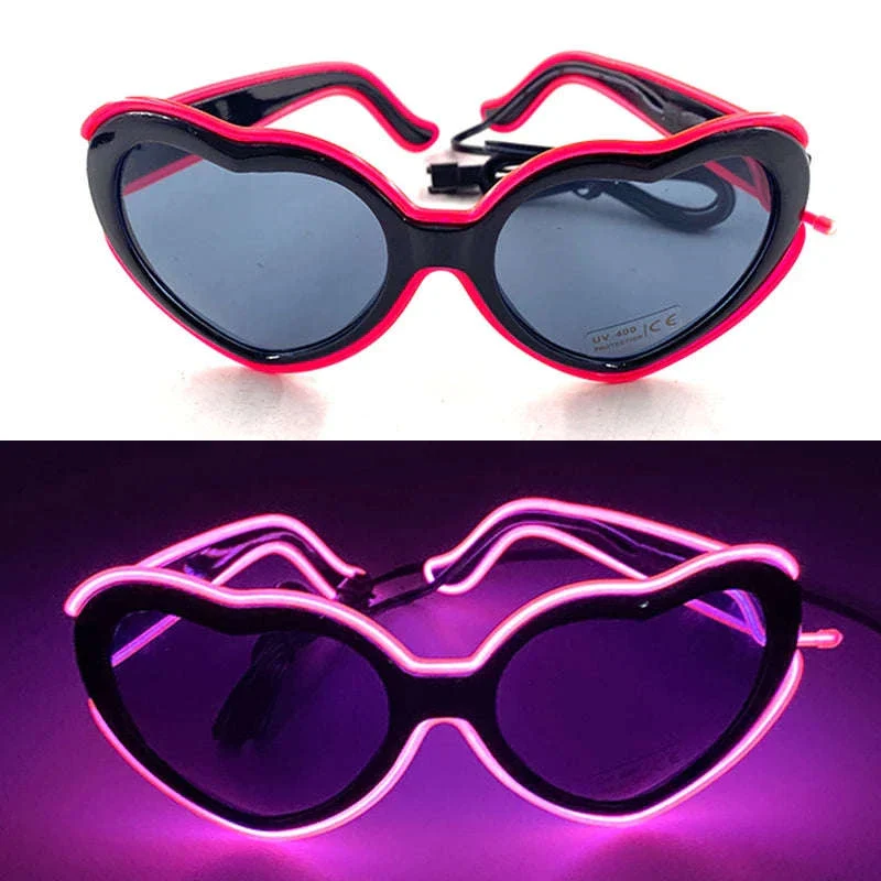 Light Up LED Glow Sunglasses for Parties and Raves - Image 62