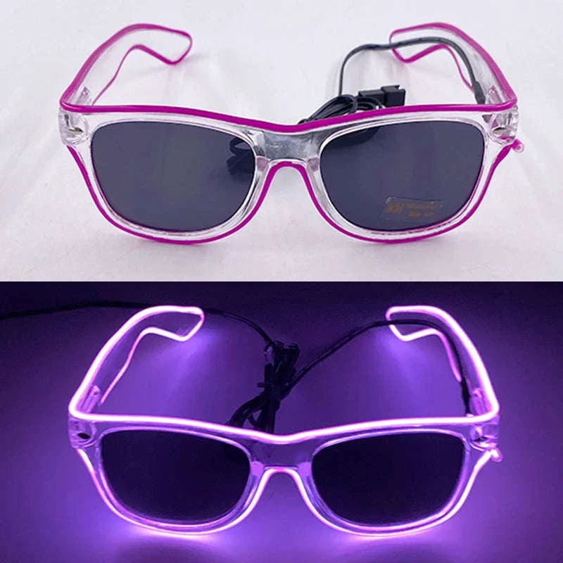 Light Up LED Glow Sunglasses for Parties and Raves - Image 63