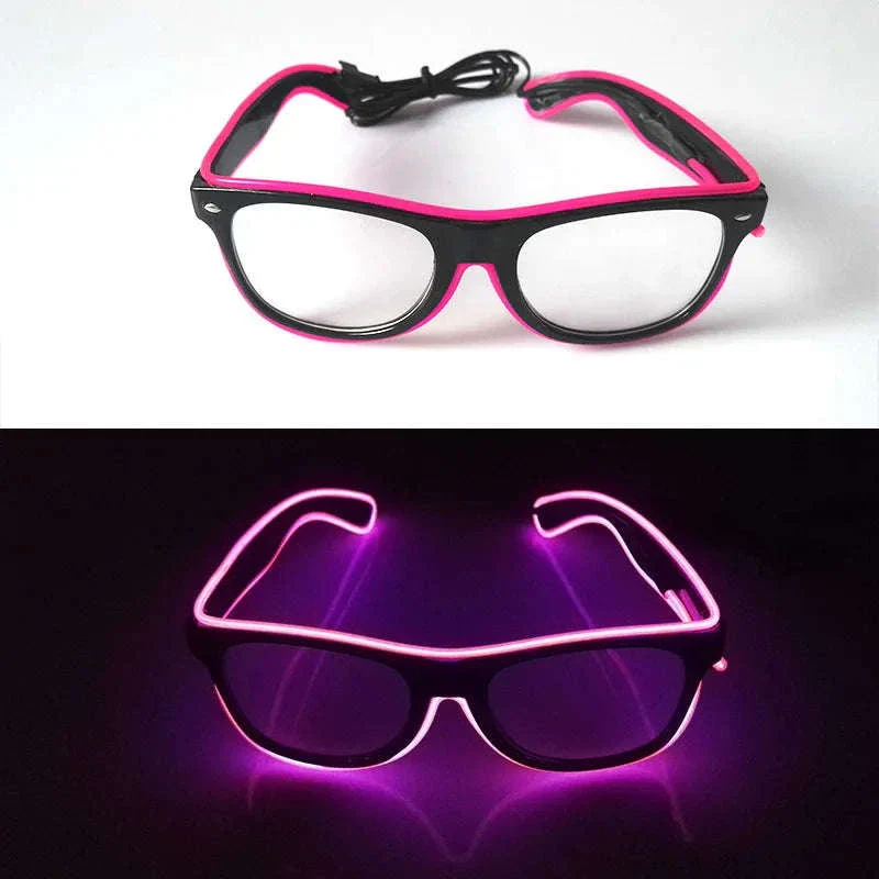 Light Up LED Glow Sunglasses for Parties and Raves - Image 74