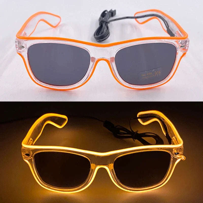 Light Up LED Glow Sunglasses for Parties and Raves - Image 82