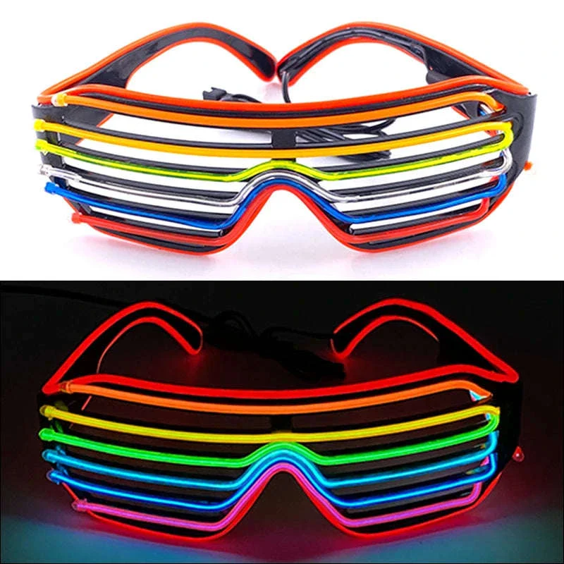 Light Up LED Glow Sunglasses for Parties and Raves - Image 85