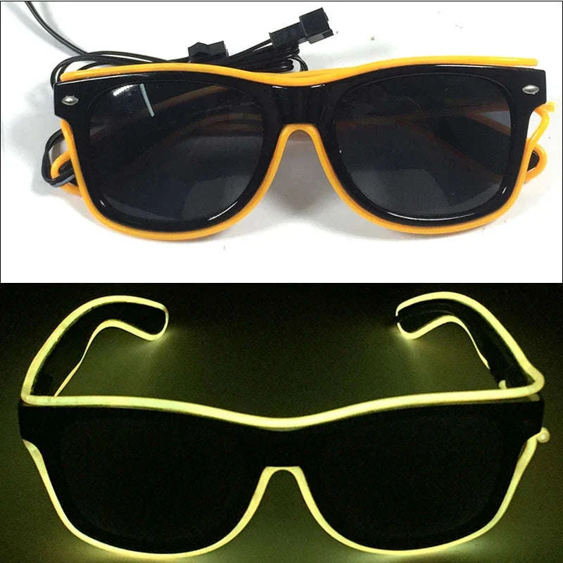 Light Up LED Glow Sunglasses for Parties and Raves - Image 88