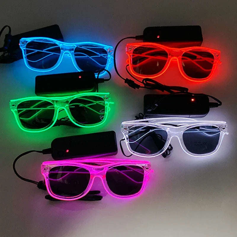 Light Up LED Glow Sunglasses for Parties and Raves - Image 9