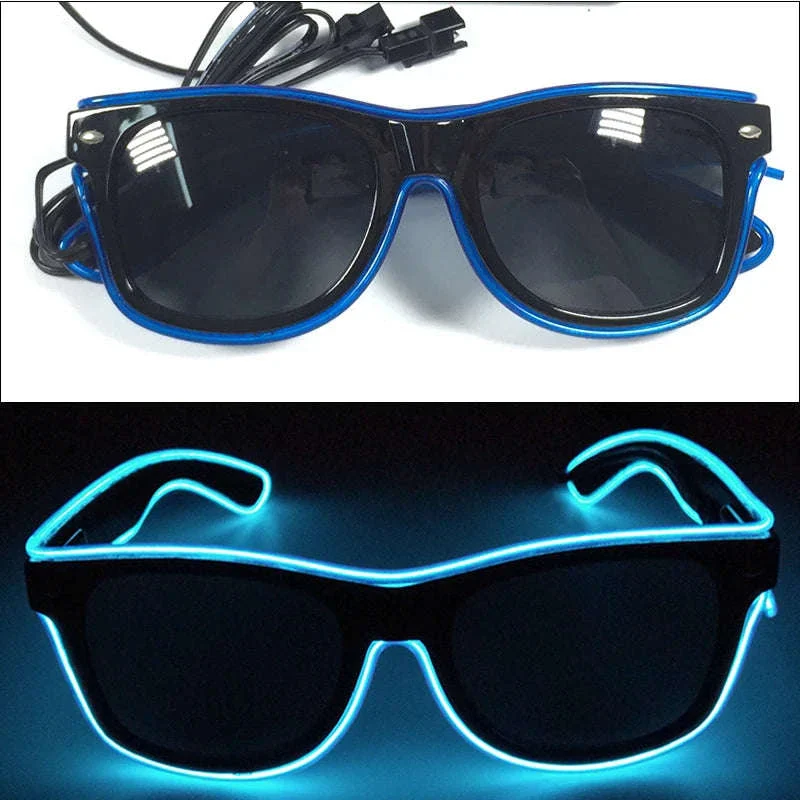 Light Up LED Glow Sunglasses for Parties and Raves - Image 90