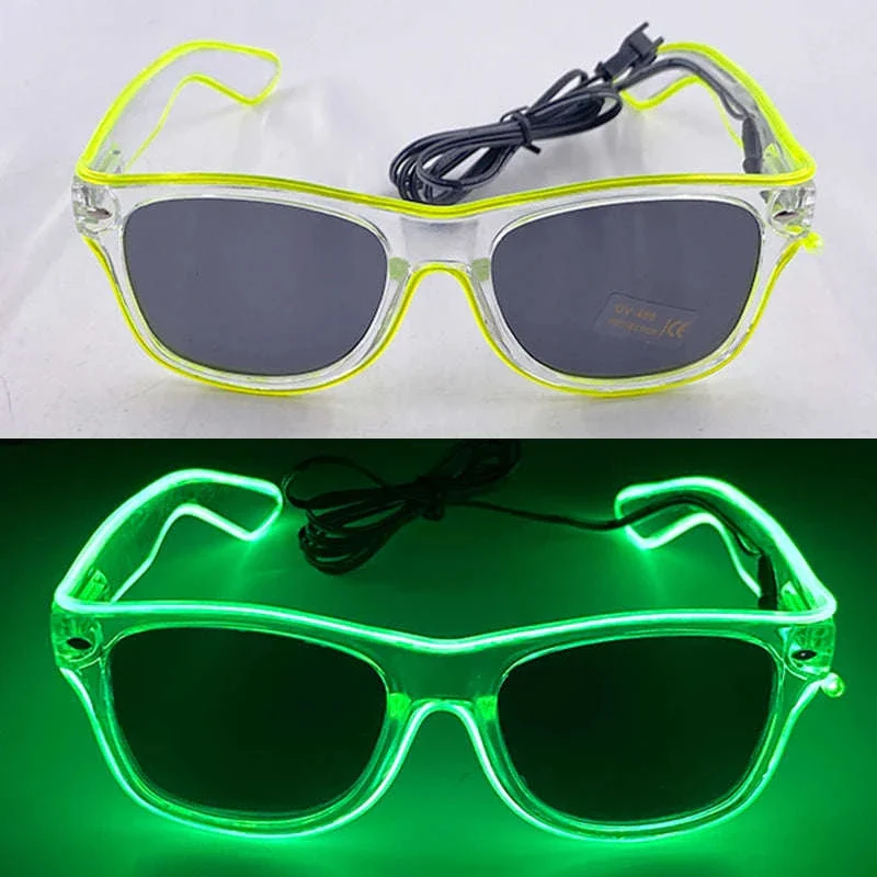 Light Up LED Glow Sunglasses for Parties and Raves - Image 96