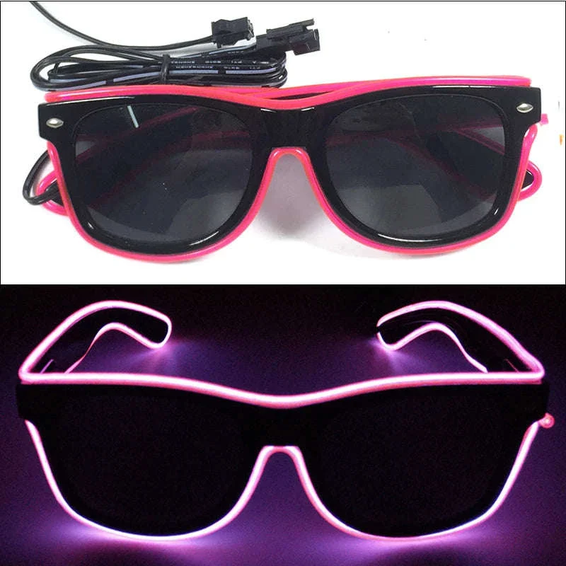 Light Up LED Glow Sunglasses for Parties and Raves - Image 97
