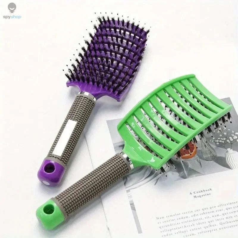 Scalp Massage Hair Brush for Gentle Detangling and Shine - Image 10