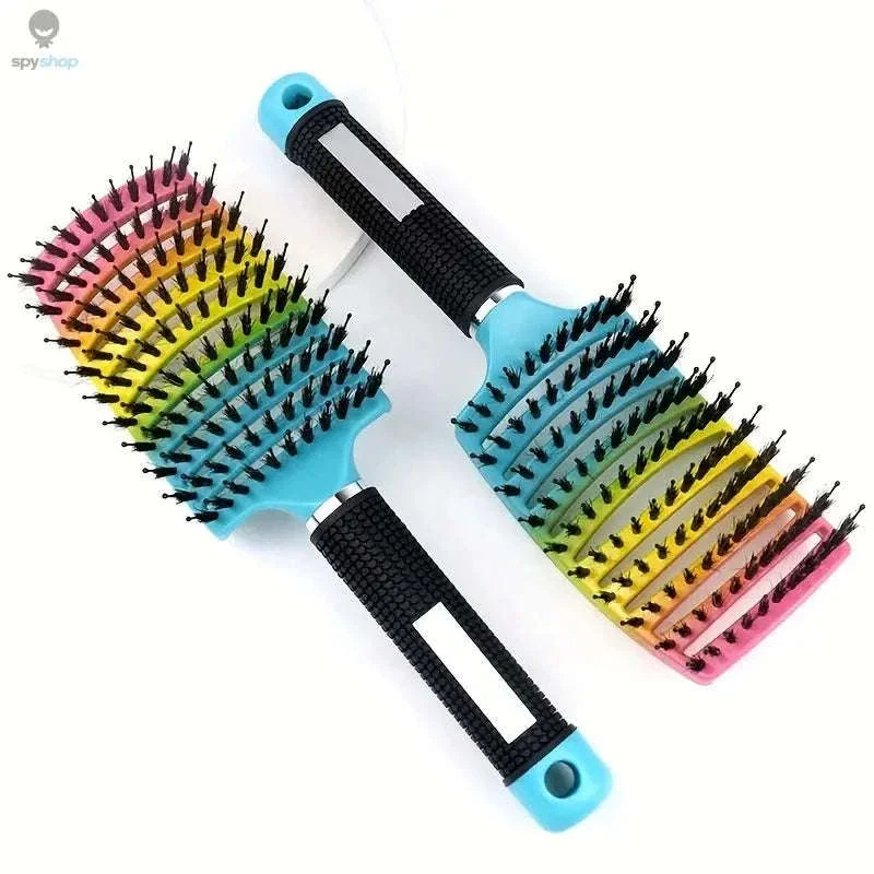 Scalp Massage Hair Brush for Gentle Detangling and Shine - Image 4