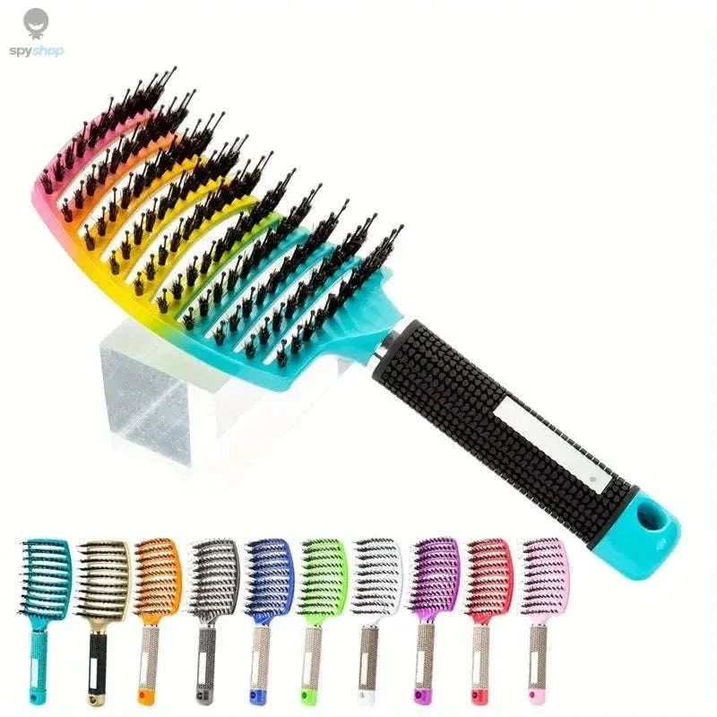 Scalp Massage Hair Brush for Gentle Detangling and Shine - Image 7